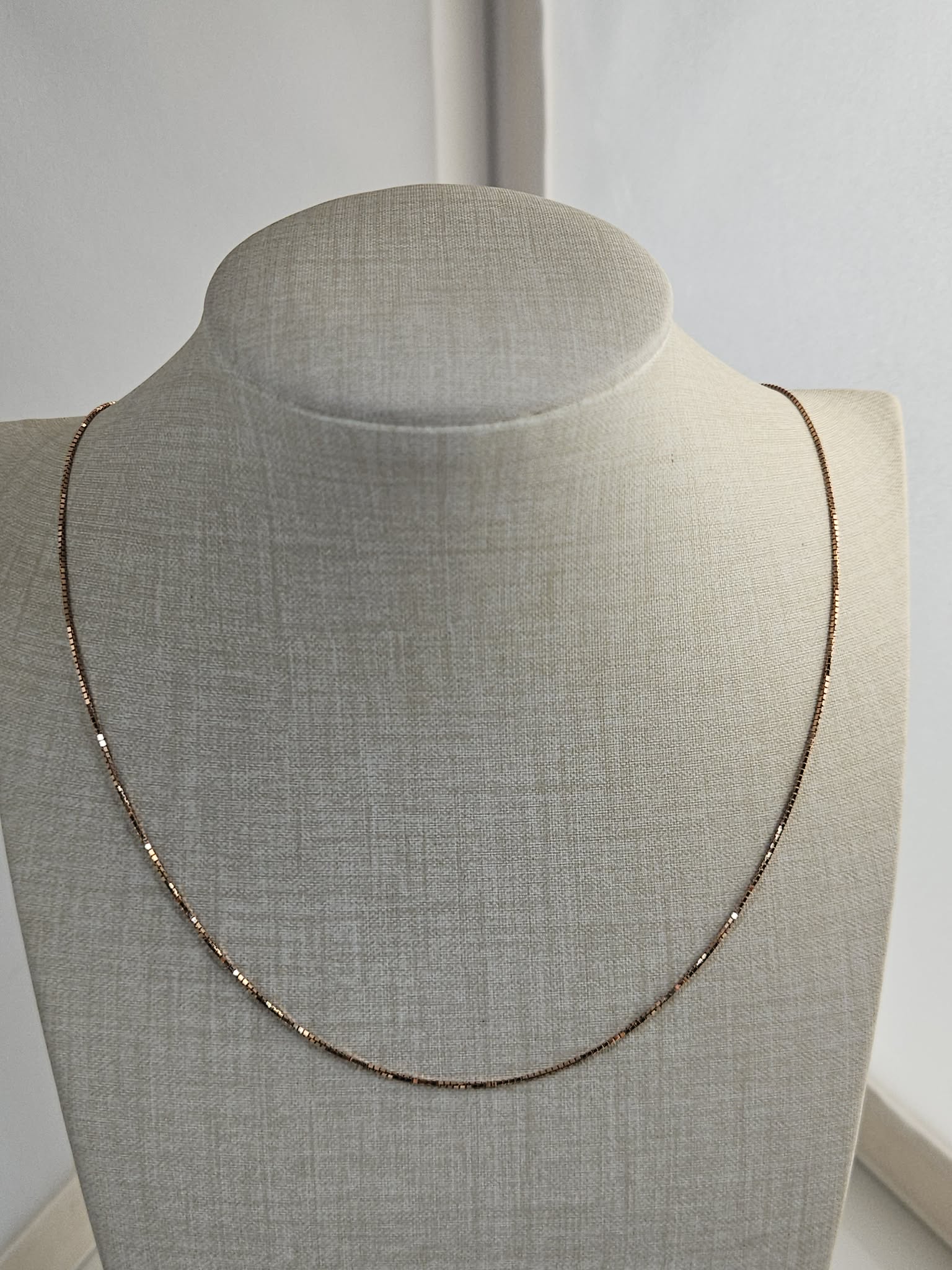 Ncklcechain00018_Rose Gold Box Chain Necklace