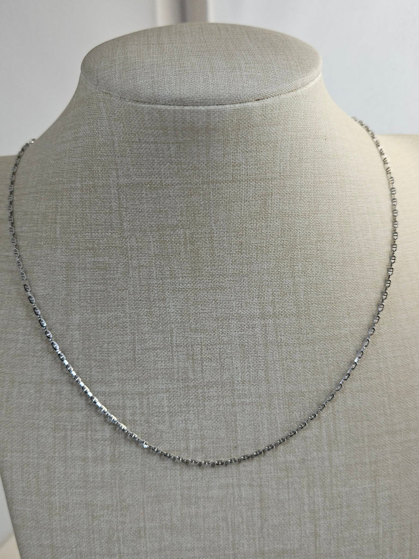 Ncklacechain0009_White Gold Necklace – Ready Made | Meycauayan Jewelries