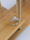 RM-ER016_Oval Cut GIA Certificate Engagement Ring