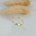 RM-ER141_Minimalist Solitaire Engagement Ring